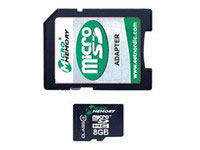 Micro memory MMMICROSDHC4/8GB-SDADAPT